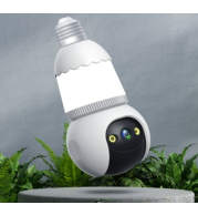 1080P WiFi Smart Security Camera, Night Vision, Mobile App Control, Motion Detection, Two-Way Audio, Cloud/SD Storage, Easy Install, White